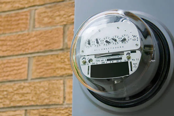 electric meter in alaska spray foam benefits concept